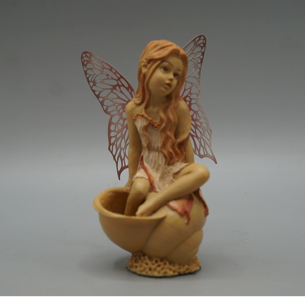 Clarecraft Faerie Realm Monday's Child FY31 Fairy Figurine Filigree Wings